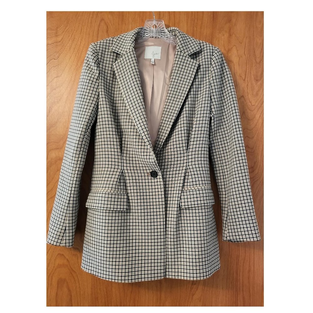 Gathered waist classic jacket